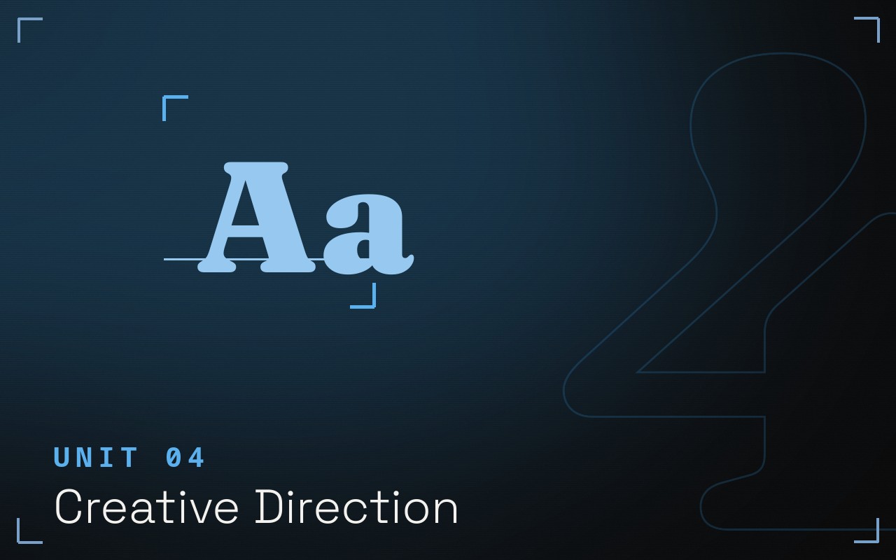 Creative direction unit